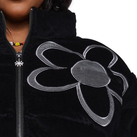 Dolls Kill Delia's Best Shot Puffer Jacket Plus Size 3X SOLD OUT BRAND NEW W.TAG - Picture 3 of 4